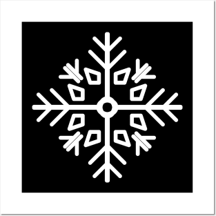 snowflake Posters and Art